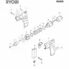 Ryobi BD360R Spare Parts List Type: 1000059584